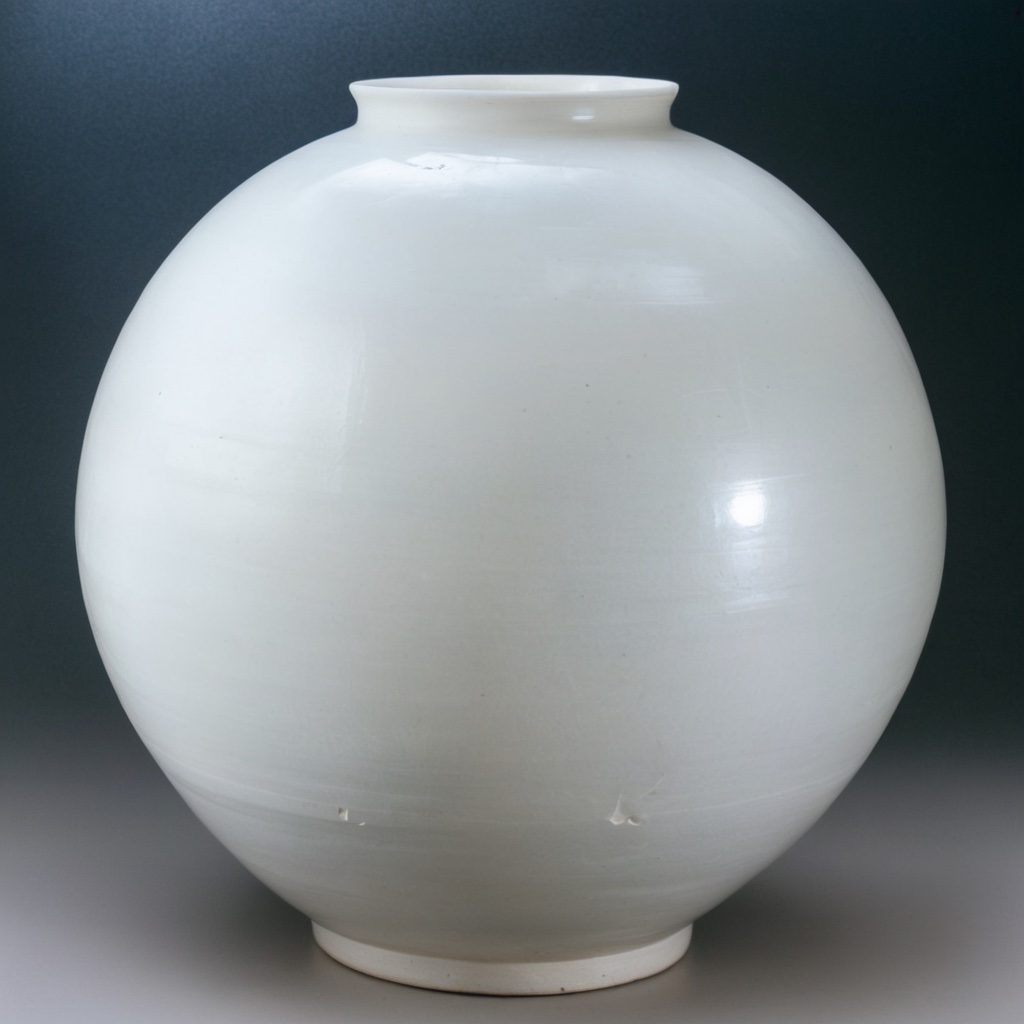 화(火) — 넉넉한 빛을 품은 달항아리